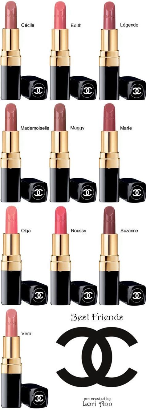 chanel lipstick color chart|most popular chanel lipstick color.